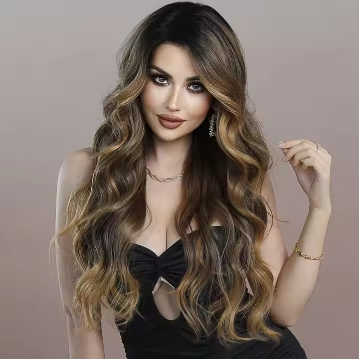 Brown Wavy Ends, Effortless Elegance