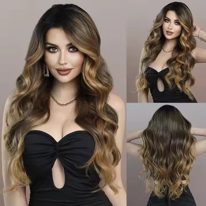 Brown Wavy Ends, Effortless Elegance